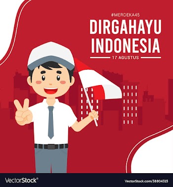 indonesia independence day banner template