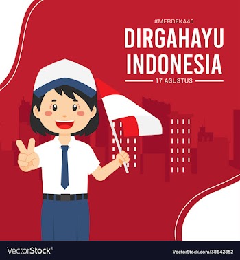 indonesia independence day banner template