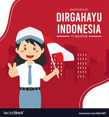 indonesia independence day banner template