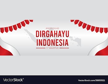 indonesia independence day banner template