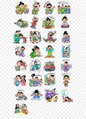 Indonesia Sticker LINE Telegram Up: slide puzzle - line 