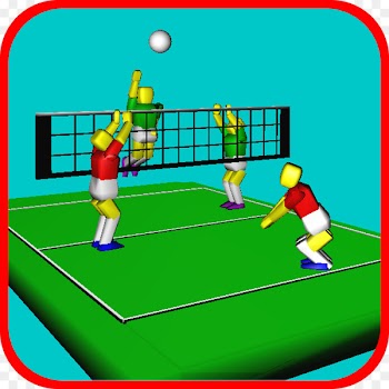 Indoor games and sports Ball game Team sport - volleyball players 