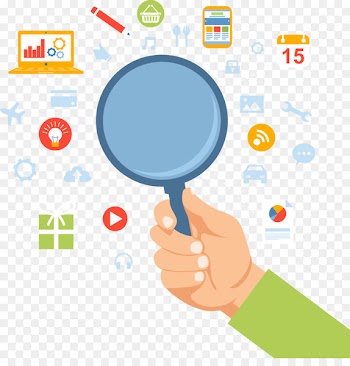 Indore Digital marketing Search engine optimization Business - Hold the magnifying glass material 