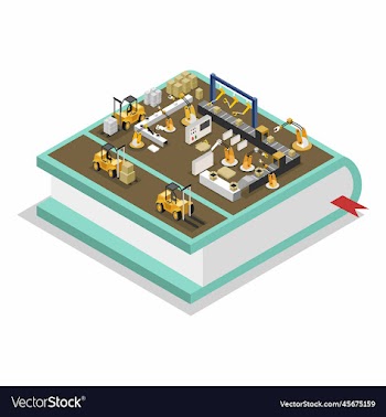 industrial 3d isometric design