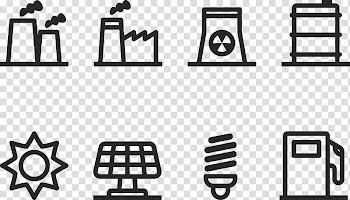 Industrial Revolution Technology Industry Factory Chimney, Factory chimney gas station collection transparent background PNG clipart