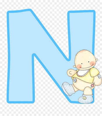 Infant Baby shower Letter Alphabet Image - child 