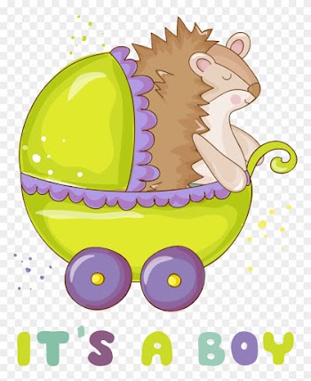 Infant Baby Shower Wedding Invitation Dog Clip Art - Infant Baby Shower Wedding Invitation Dog Clip Art