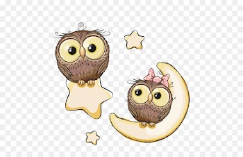 Infant Birthday Dad Memory Book Keepsake box - Owl cartoon couple 