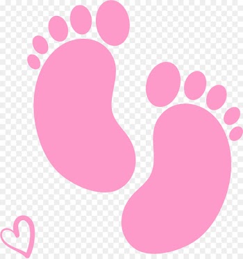 Infant Child Clip art - Footprints of the newborn 