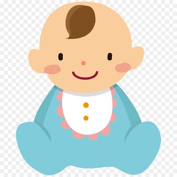 Infant Child Icon - Cute baby smiled and sat down 