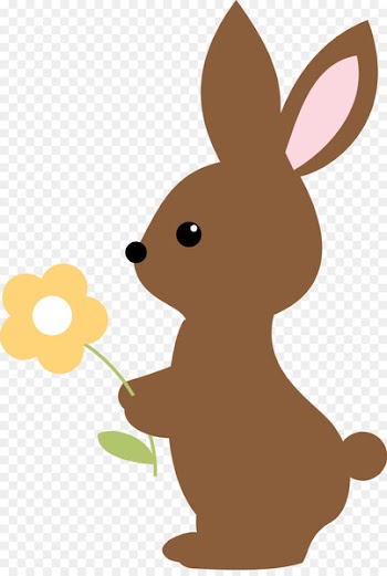 Infant Deer Woodland Clip art - watercolor rabbit 