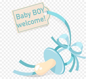 Infant Pacifier Baby shower Kitten Child - Blue baby pacifier Vector material 