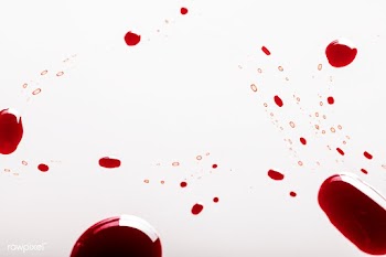 Infectious coronavirus blood splatter  | Free  photo - 2288379