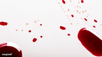 Infectious coronavirus blood splatter  | Free  photo - 2299521