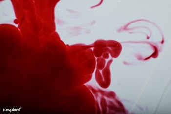 Infectious coronavirus blood stain  | Free  photo - 2288390