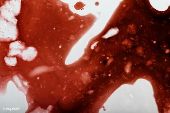 Infectious coronavirus blood stain  | Free  photo - 2288414