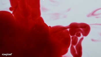 Infectious coronavirus blood stain  | Free  photo - 2299518