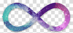 Infinite, purple and blue infinity transparent background PNG ...