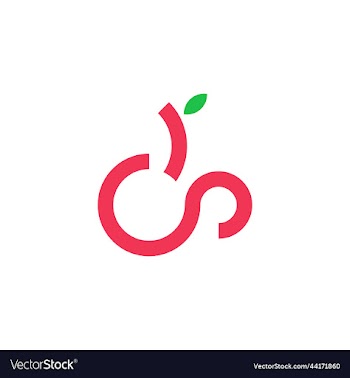 infinity cherry logo design