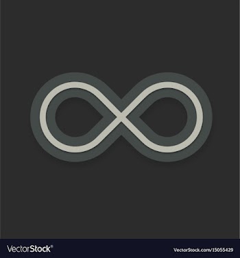 Infinity logo vector image