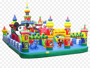 Inflatable castle Balloon Entertainment Trampoline - Disney playground 
