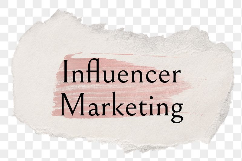 Influencer marketing png word sticker | Free PNG - rawpixel