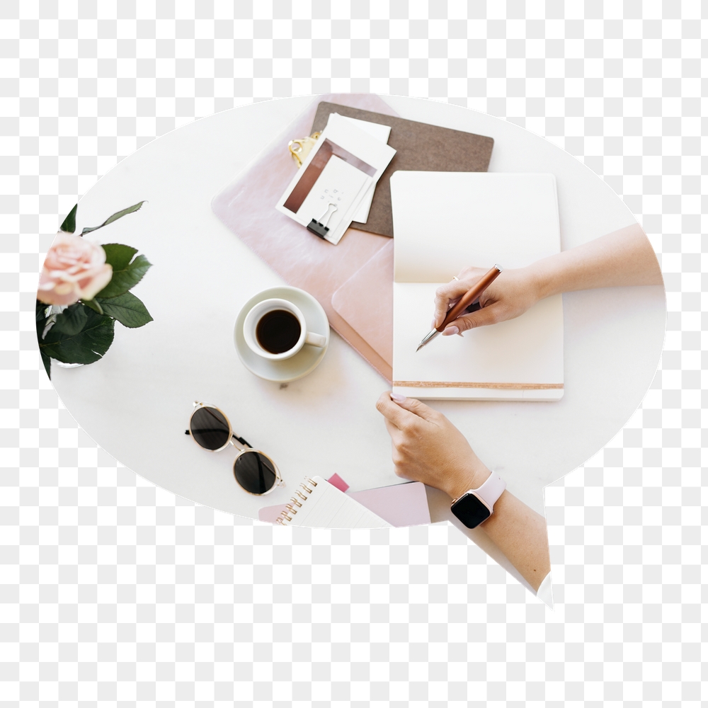 Influencer working png badge sticker, | Free PNG - rawpixel