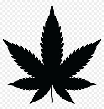Info Marijuana Leaf Silhouette Clipart Free Downloads - Weed Leaf Silhouette
