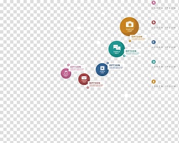 Infographic Abstract art Illustration, Business chart transparent background PNG clipart
