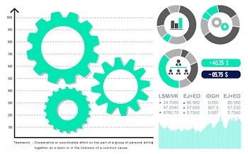 Infographic analysis business | Free stock vector - 397227