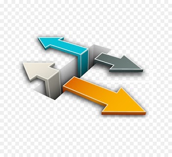 Infographic Arrow Chart - Three-dimensional vector arrows 