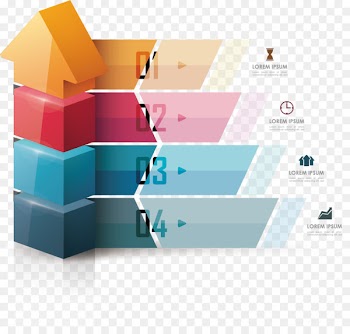 Infographic Arrow Icon - Vector arrow flowchart 