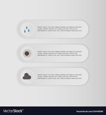 Infographic arrows with 3 step up options and vector image