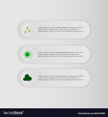 Infographic arrows with 3 step up options and vector image