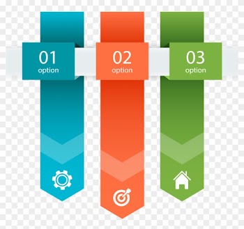Infographic Banner Color Vector Perspective Element - Order Food