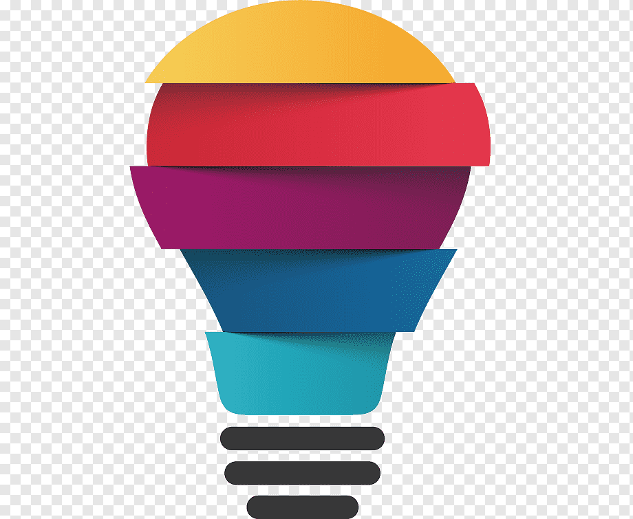 Infographic Chart Diagram Startup company, Creative PPT element, lightbulb illustration, angle, presentation, magenta png
