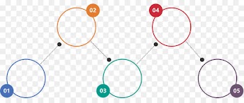 Infographic Circle Download ICO - PPT color geometric infographic 