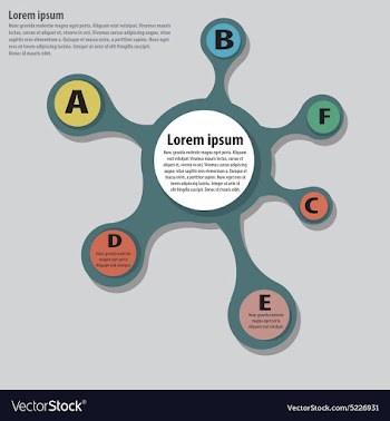 Infographic design on the grey background Eps 10 vector image