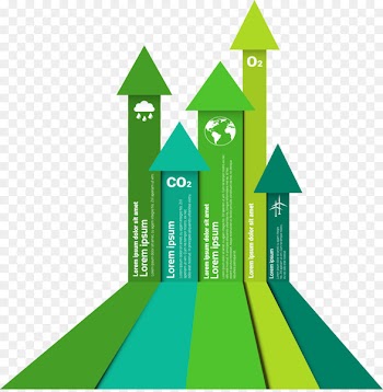 Infographic Ecology Illustration - Up arrow to speak catalog 