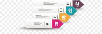 Infographic Flowchart - Vector digital flow chart 