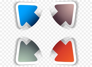 Infographic Icon - Color Classification arrow 