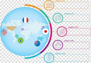 Infographic Information, Earth color category labels transparent background PNG clipart