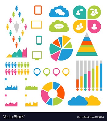  					Infographic social group design elements vector&nbsp;image														