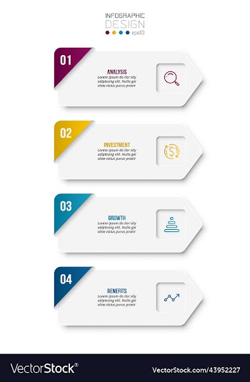 infographic template business concept with