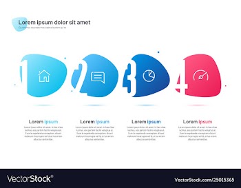  					Infographic template composed four vector&nbsp;image														
