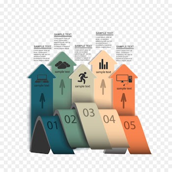 Infographic Template Icon - Vector material arrow ppt and ppt icon 