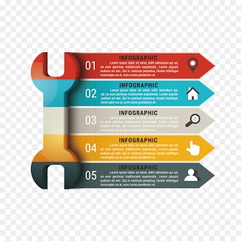 Infographic Template - Vector wrench catalog 