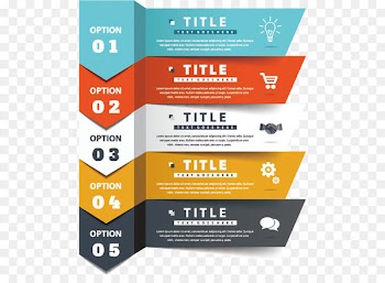 Infographic - Vector painted banners 