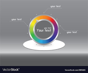 Infographics as a switch vector image