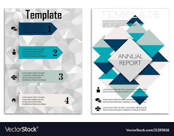 Infographics in brochures for minimalist design vector image
